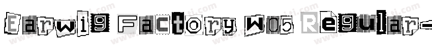 Earwig Factory W05 Regular字体转换